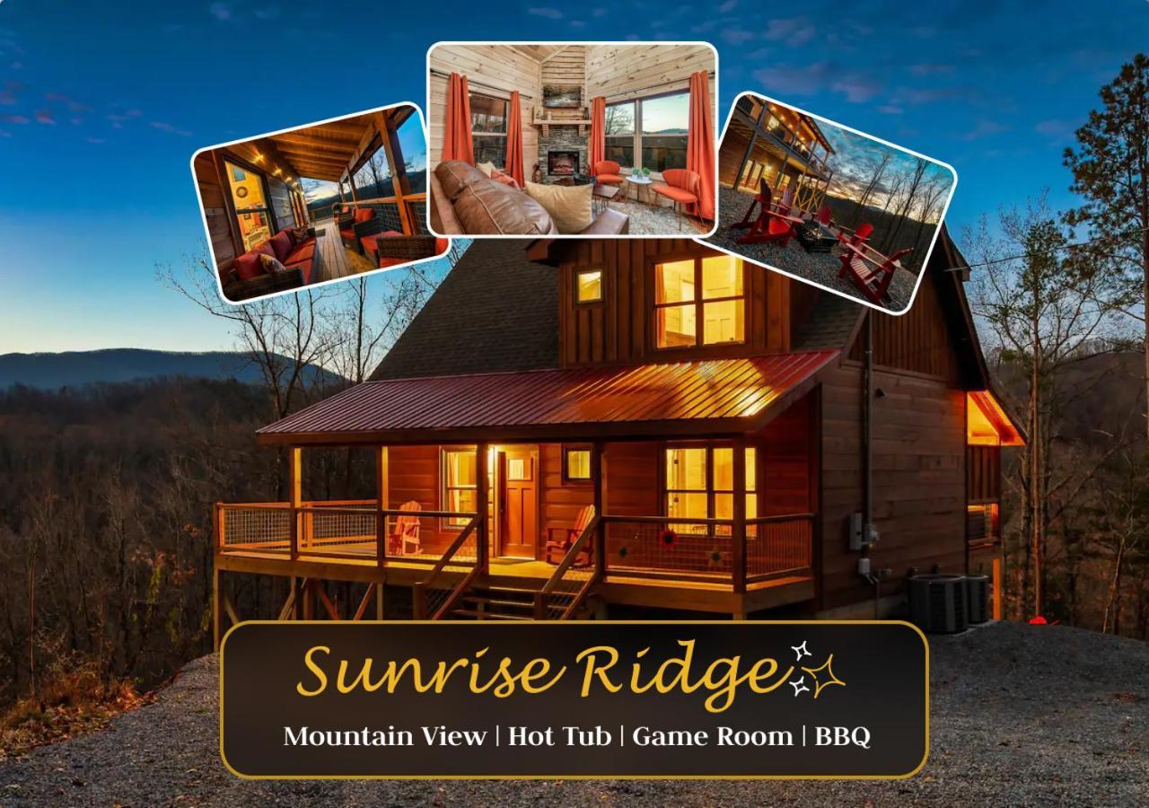 Scenic Views, Game Room, Hot Tub, Fireplace, Bbq Pigeon Forge Exterior photo